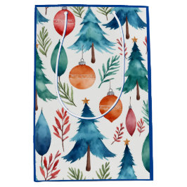 kerstboompatroon medium cadeauzakje