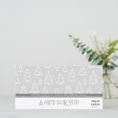 Kerstboompatroon Mijn aangepaste zakelijke Logo (Staand voorkant)