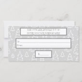 Kerstboompatroon Mijn aangepaste zakelijke Logo (Achterkant)