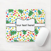 kerstboompatroon muismat (Met muis)