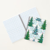 kerstboompatroon notitieboek (Binnen)