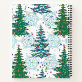 kerstboompatroon notitieboek (Achterkant)