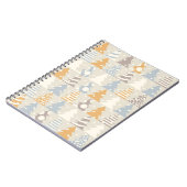 kerstboompatroon notitieboek (Linkerzijde)