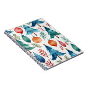 kerstboompatroon notitieboek (Rechterzijde)