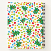 kerstboompatroon notitieboek (Achterkant)