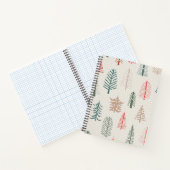 kerstboompatroon notitieboek (Binnen)