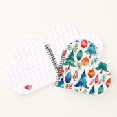 kerstboompatroon notitieboek (Binnen)