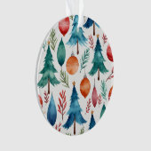 kerstboompatroon ornament (voorkant)