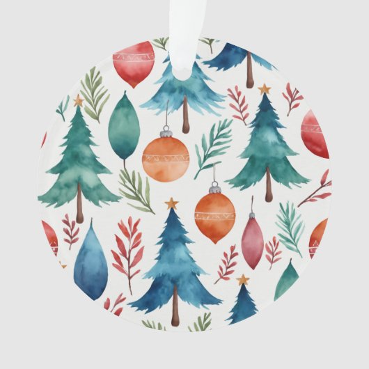 kerstboompatroon ornament (voorkant)