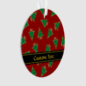 kerstboompatroon ornament (voorkant)
