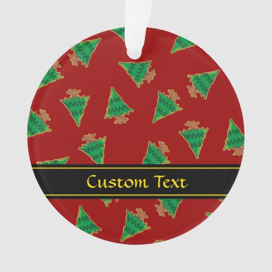 kerstboompatroon ornament (voorkant)