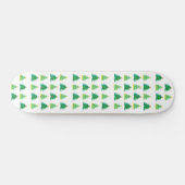 kerstboompatroon persoonlijk skateboard (Horizontaal)