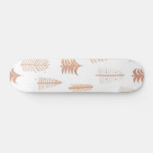 kerstboompatroon persoonlijk skateboard (Horizontaal)