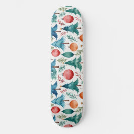 kerstboompatroon persoonlijk skateboard