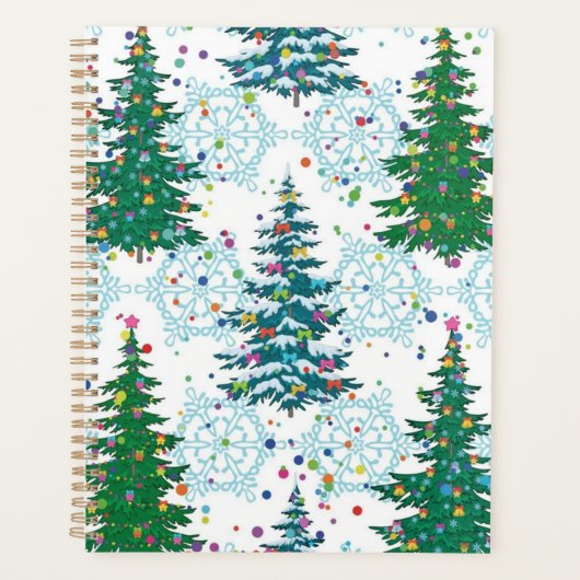 kerstboompatroon planner (Voorkant)