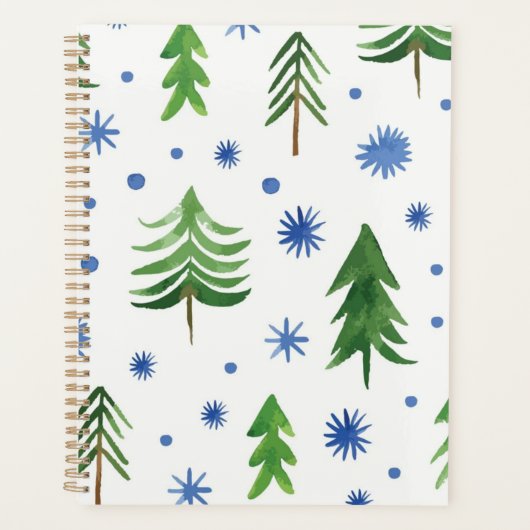 kerstboompatroon planner (Voorkant)