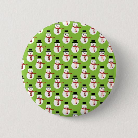 kerstboompatroon ronde button 5,7 cm (Voorkant)