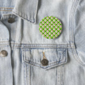kerstboompatroon ronde button 5,7 cm (In situ)
