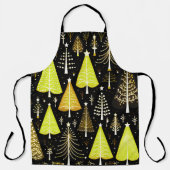 kerstboompatroon schort (Voorkant)