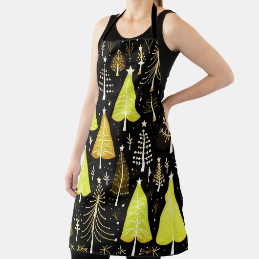 kerstboompatroon schort (Insitu)