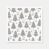 kerstboompatroon servet (Voorkant)