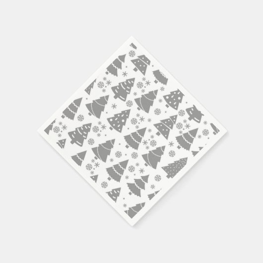 kerstboompatroon servet (Hoek)