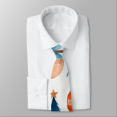 kerstboompatroon stropdas (Gebonden)