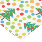 kerstboompatroon tafelkleed (Gekanteld)