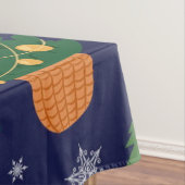 kerstboompatroon tafelkleed (Voorbeeld)