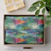 kerstboompatroon tissuepapier (Geschenk)