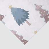 kerstboompatroon tissuepapier (Detail)