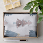kerstboompatroon tissuepapier (Geschenk)