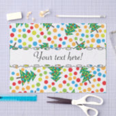 kerstboompatroon tissuepapier (Craft)