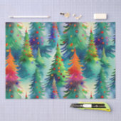 kerstboompatroon tissuepapier (Craft)