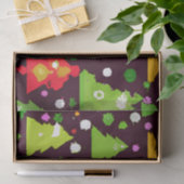 kerstboompatroon tissuepapier (Geschenk)