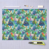 kerstboompatroon tissuepapier (Craft)