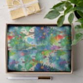 kerstboompatroon tissuepapier (Geschenk)