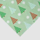 kerstboompatroon tissuepapier (Detail)