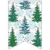 kerstboompatroon vlaggetjes (Eerste vlag)