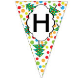 kerstboompatroon vlaggetjes (Tweede vlag)