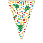 kerstboompatroon vlaggetjes (Eerste vlag)