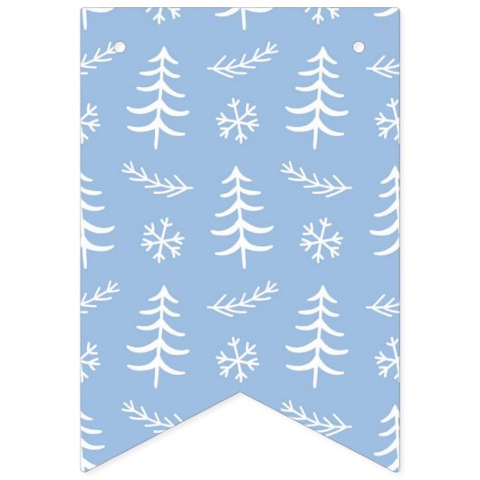 kerstboompatroon vlaggetjes (Tweede vlag)