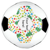 kerstboompatroon voetbal (Gedraaid)