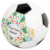 kerstboompatroon voetbal (Drie kwart)