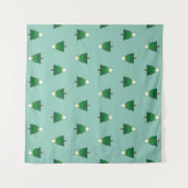 kerstboompatroon wandkleed (Voorkant (horizontaal))