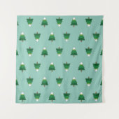 kerstboompatroon wandkleed (Voorkant)