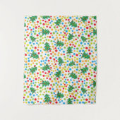 kerstboompatroon wandkleed (Voorkant)