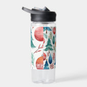 kerstboompatroon waterfles (Rechts)