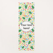 kerstboompatroon yogamat (Voorkant)