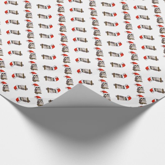 kerstboompel cadeaupapier (Hoek)